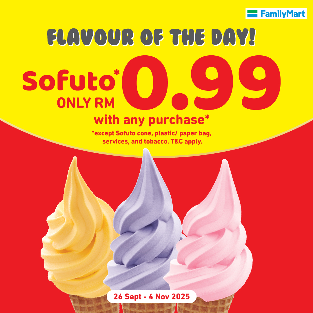 Familymart Promotion - Only RM0.99 for Your Sofuto Fix!