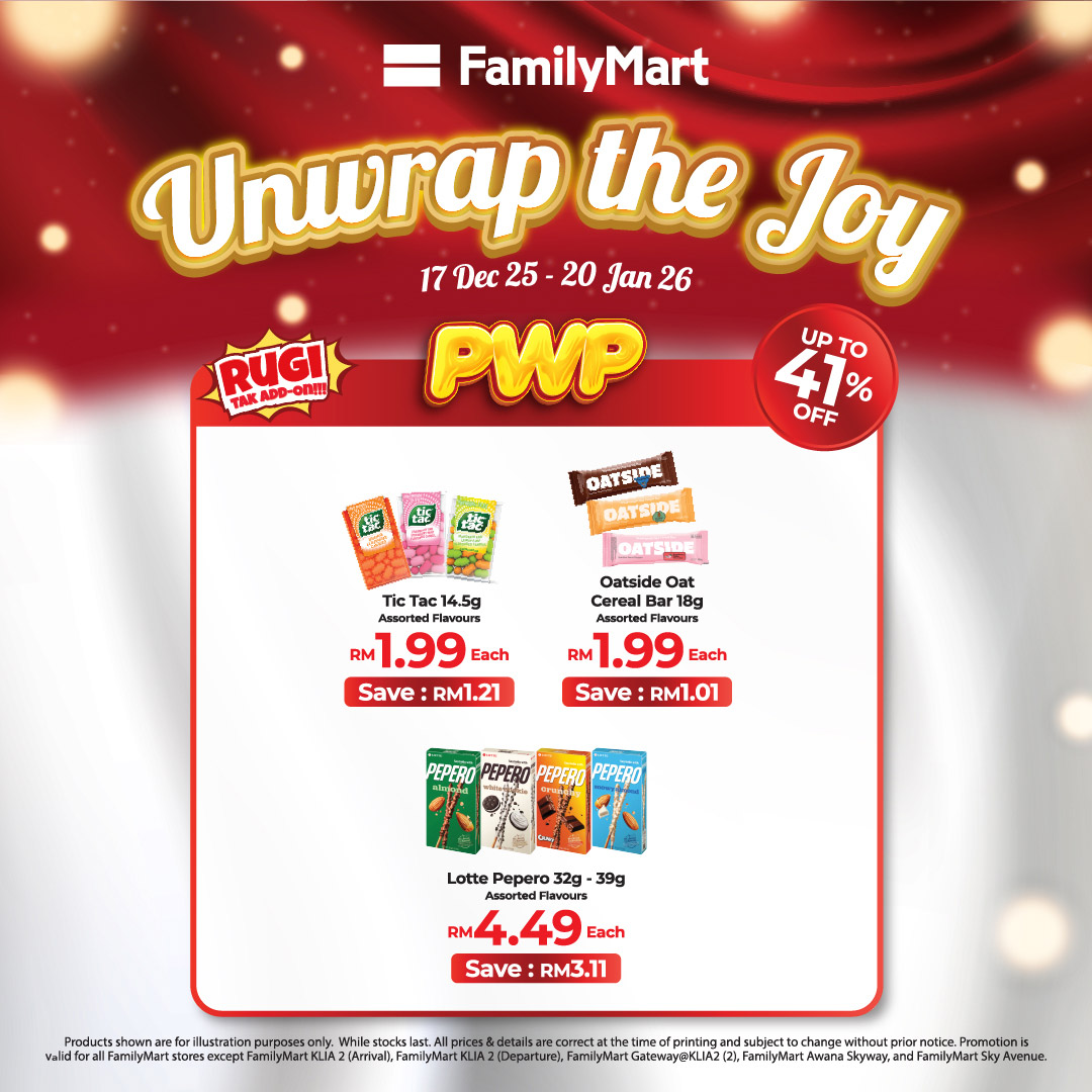 Familymart Promotion - PURCHASE WITH PURCHASE!