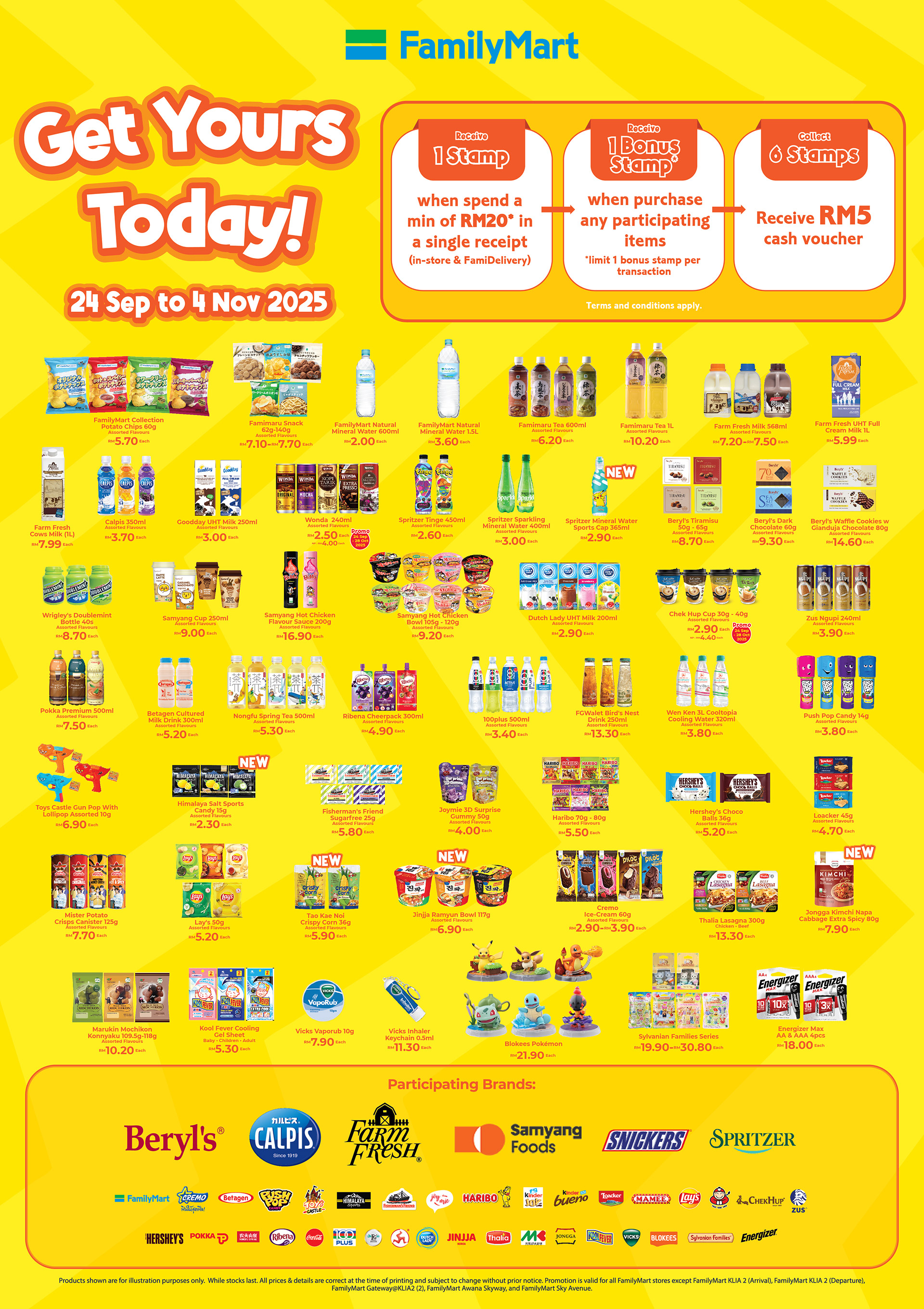 Familymart Promotion - NEW DELIGHTS