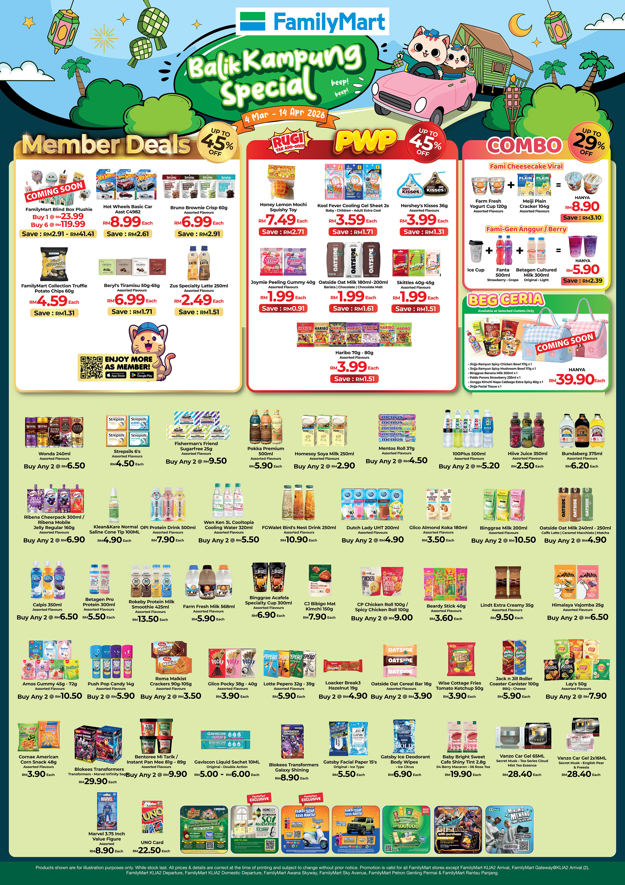 Familymart Promotion - Balik Kampung Special!